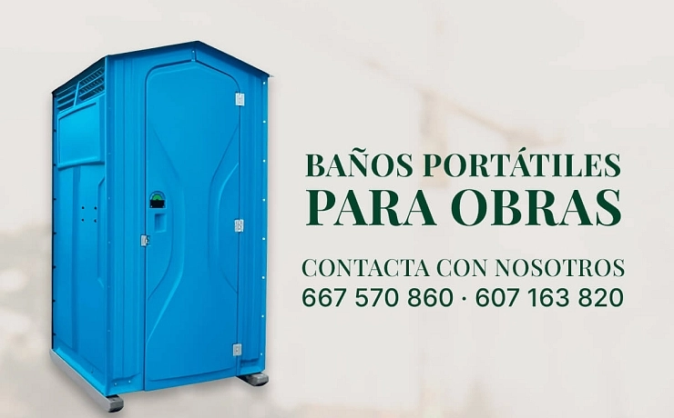 Información para el alquiler de baños portátiles para obras